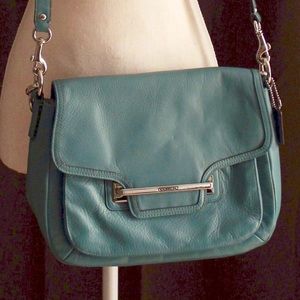 Authentic leather coach purse- real